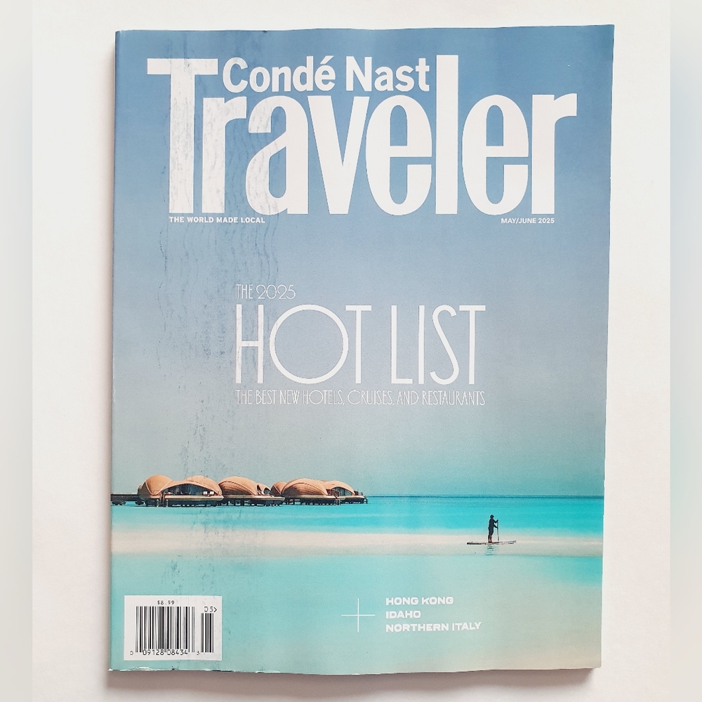 Conde Nast Traveler Magazine May, 2025 - Hot List Best Hotels Restaurants